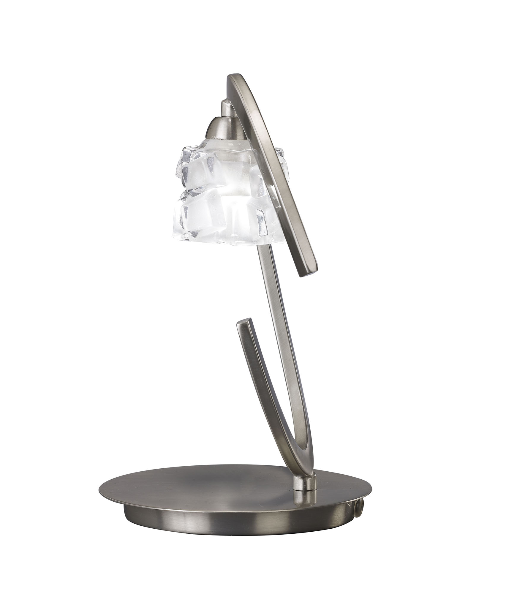 M1856  Ice SN 25cm 1 Light Table Lamp